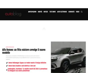 Autoblog.it(Auto Blog) Screenshot