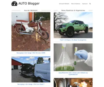 Autoblogger.de(Motor-Journalist) Screenshot