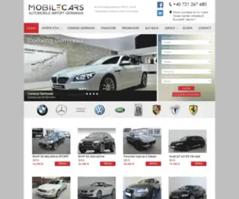 Autobmwrulate.ro(Vanzari auto rulate disponibile imediat sau la comanda din Germania) Screenshot