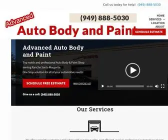 Autobodyandpaintrsm.com(Our services include) Screenshot