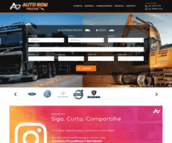 Autobomtrucks.com.br(Auto Bom Multimarcas) Screenshot