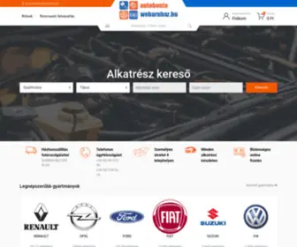 Autobonto.eu(Autóbontó) Screenshot