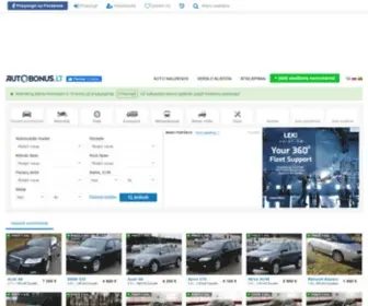 Autobonus.lt(Automobilių pardavimas) Screenshot