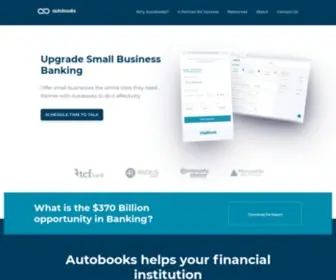 Autobooks.co(Upgrade small business banking. Autobooks) Screenshot