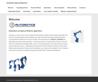 Autobotics.net(Automation and Special Robotics Application Autobotics) Screenshot