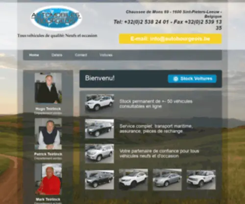 Autobourgeois.com(Automobiles Bourgeois) Screenshot