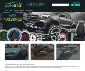 Autobox.com.au(Car Accessories Shop) Screenshot