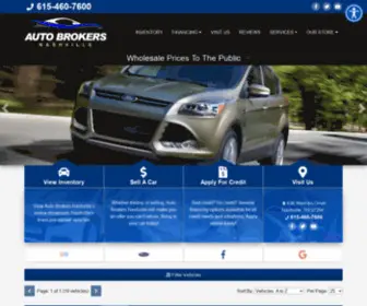 Autobrokersnashville.com(Used Cars Nashville TN) Screenshot