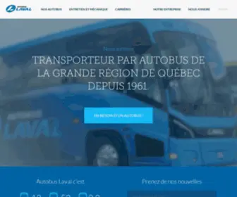 Autobus-Laval.qc.ca(Autobus Laval) Screenshot