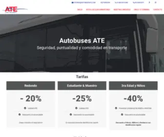 Autobusesate.com(Autobusesate) Screenshot
