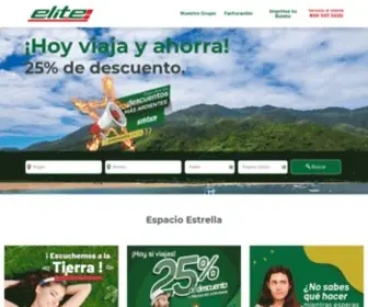 Autobuseselite.com.mx(Elite) Screenshot