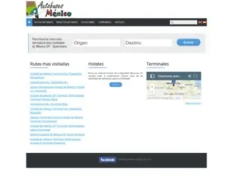 Autobusesmexico.com(Autobuses Mexico) Screenshot