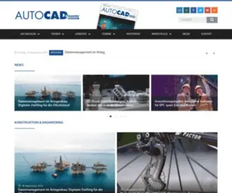 Autocad-Magazin.de(AUTOCAD Magazin) Screenshot