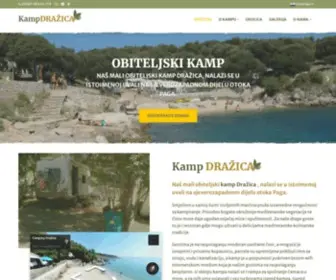 Autocampdrazica.com(Kamp Dražica) Screenshot