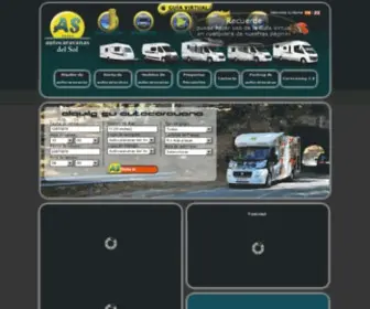 Autocaravanasdelsol.es(Alquiler de autocaravanas) Screenshot