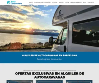 Autocaravaners.com(Alquiler de Autocaravanas en Barcelona) Screenshot