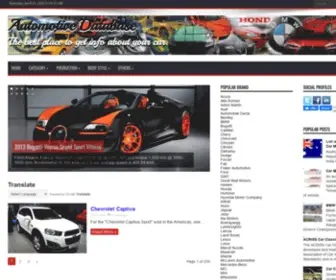 Autocarbase.com(Automotive Database) Screenshot