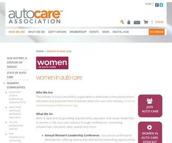 Autocare.org(Automobile Industry Analysis & Advocacy) Screenshot