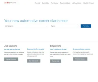 Autocareers.com(AUTOjobs) Screenshot