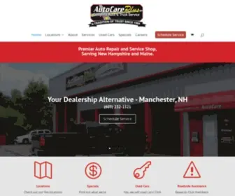 Autocareplus.com(Auto Service and Repair) Screenshot