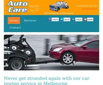 Autocaretowingservice.com.au(Autocare Towing Pty Ltd for fast and reliable car towing and roadside assistance) Screenshot