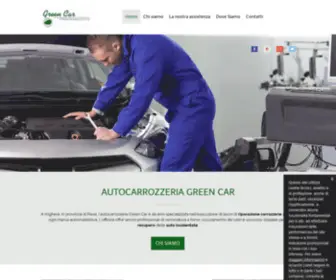 Autocarrozzeriagreencar.com(Green Car) Screenshot