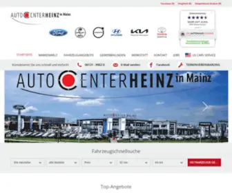 Autocenter-Mainz.de(Autocenter Heinz) Screenshot