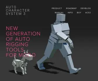 Autocharactersystem.com(AUTO CHARACTER SYSTEM 3) Screenshot