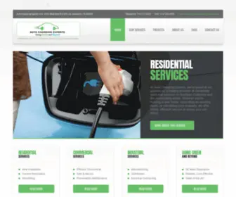 Autochargingexperts.com(Electric Vehicle Charging Stations) Screenshot