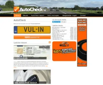 Autocheck.nl(Autocheck) Screenshot
