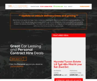 Autochoices.co.uk(Best Car Leasing Deals) Screenshot