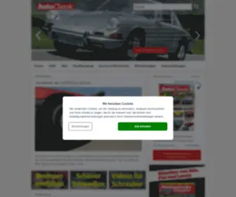 Autoclassic.de(AUTO CLASSIC Magazin) Screenshot
