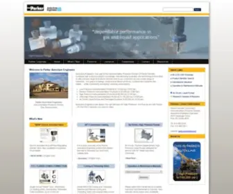 Autoclave.com(Parker Autoclave Engineers) Screenshot
