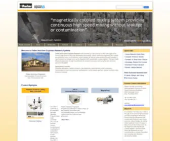 Autoclaveengineers.com(Parker Autoclave Engineers Research Systems) Screenshot