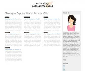 AutoclaymodellersWorld.com(Choosing a Daycare Center for Your Child) Screenshot