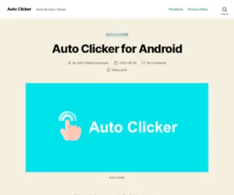 Autoclickerdroid.com(Android Auto Clicker) Screenshot