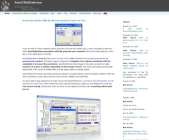 Autoclickextreme.com(Smart autoclicker) Screenshot