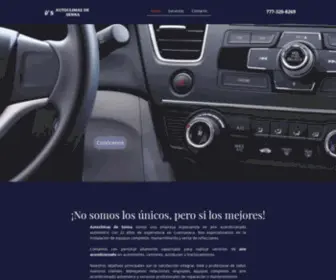 Autoclimasdesenna.com(Aire Acondicionado Automotriz) Screenshot