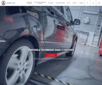 Autoclubnord.com(Bienvenue sur le site de l'Automobile Club Nord De France) Screenshot