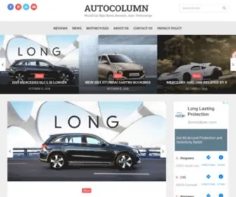 Autocolumn.com(Best Car news and Reviews) Screenshot