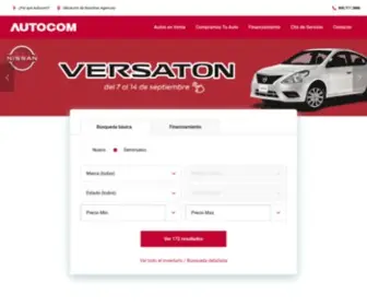 Autocom.mx(Autos Nuevos y Seminuevos Garantizados en México) Screenshot