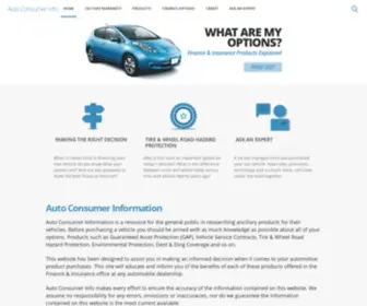 Autoconsumerinfo.com(Auto Consumer Information Auto Consumer Information) Screenshot