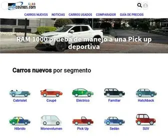 Autocosmos.com.co(Te ayudamos a conocer tu carro ideal) Screenshot