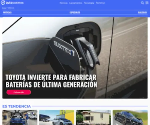 Autocosmos.com.uy(Noticias de autos) Screenshot