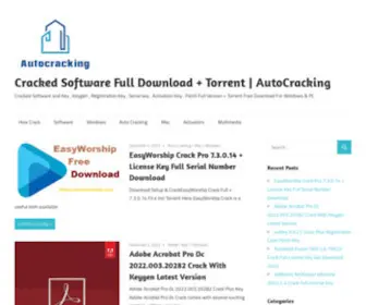 Autocracking.com(Cracked Software Full Download) Screenshot
