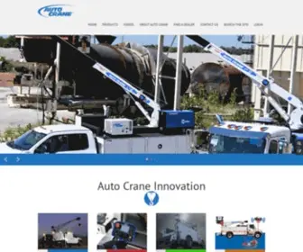 Autocrane.us(Auto Crane) Screenshot