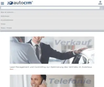 Autocrm.de(Leadmanagement im Autohaus) Screenshot