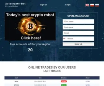 Autocrypto-Bot.com(Crypto Robot Autocrypto) Screenshot