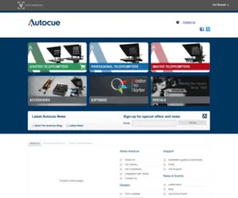 Autocue.com(Autocue®) Screenshot