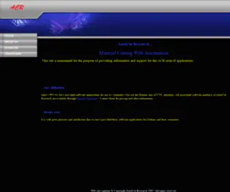 Autocutresearch.com(AutoCut Research) Screenshot